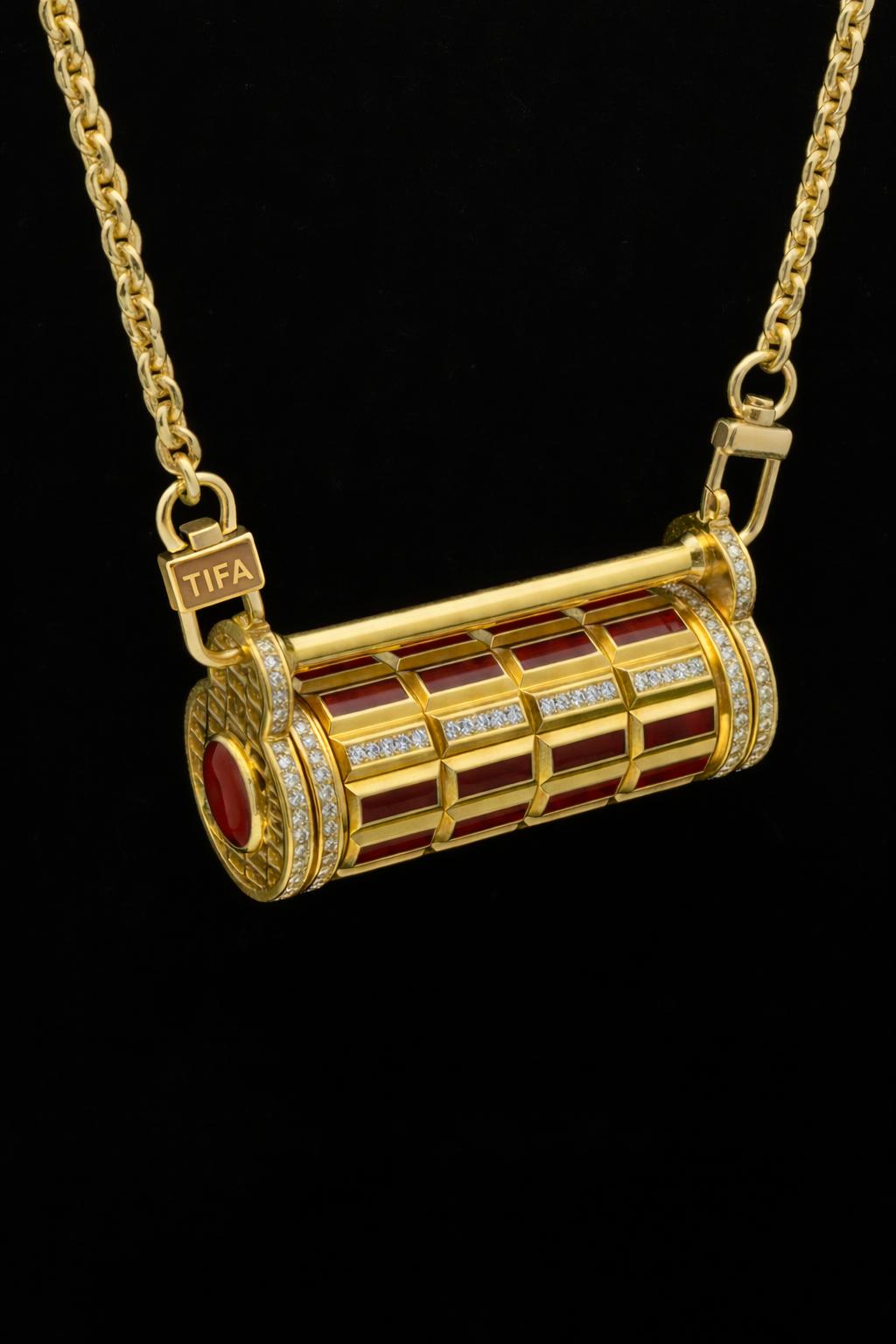 A1 gold red